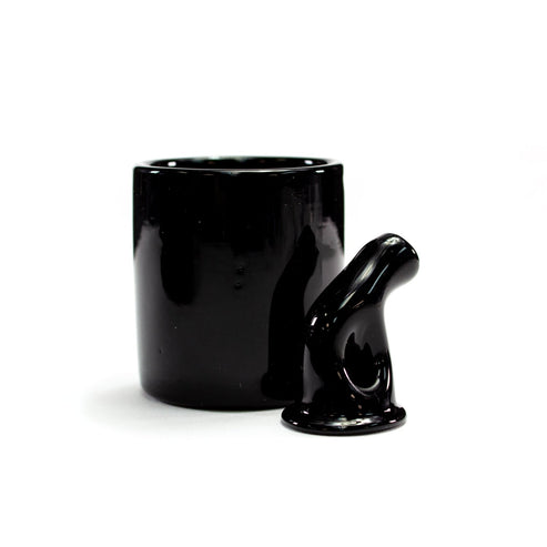 Shaggy Shaggy - Jet Black Proxy Core Snorkel & Tank Heady Proxy Attachments | Planet Caravan