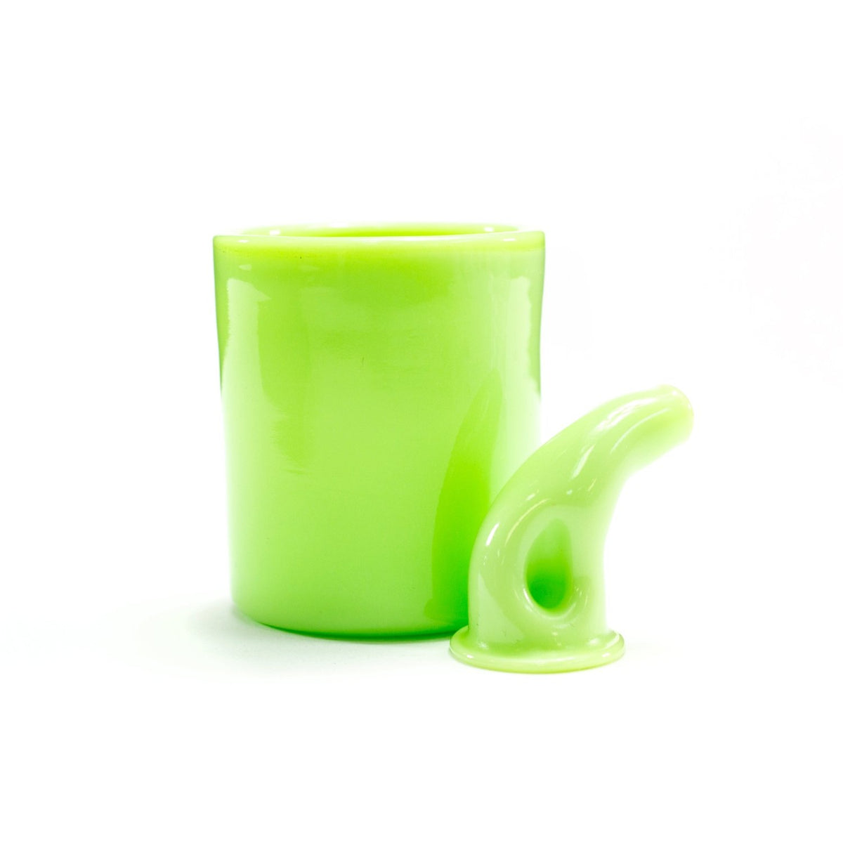 Shaggy Shaggy - Milky Green Proxy Core Snorkel & Tank Heady Proxy Attachments | Planet Caravan
