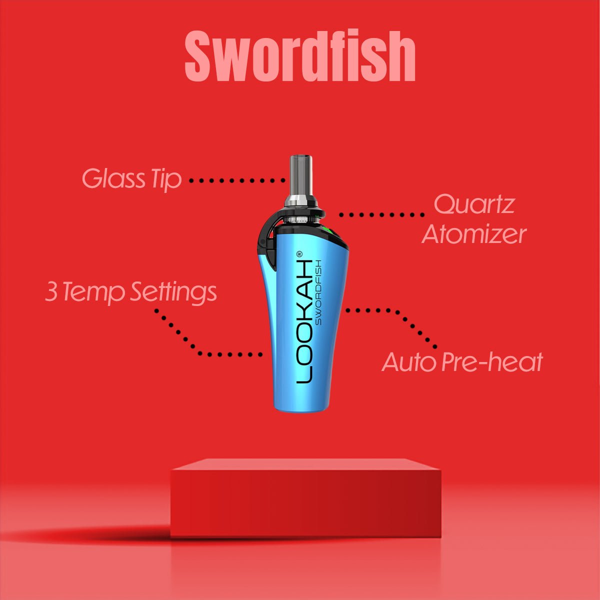 Lookah Lookah Swordfish Concentrate Vaporizer Vaporizer Devices | Planet Caravan