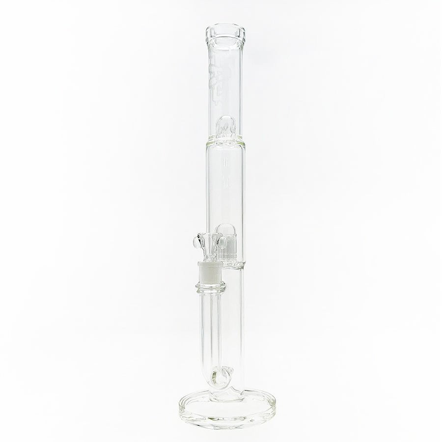 TAG TAG Super Slit Multiplying Inline 19" Clear 438T Bongs | Planet Caravan