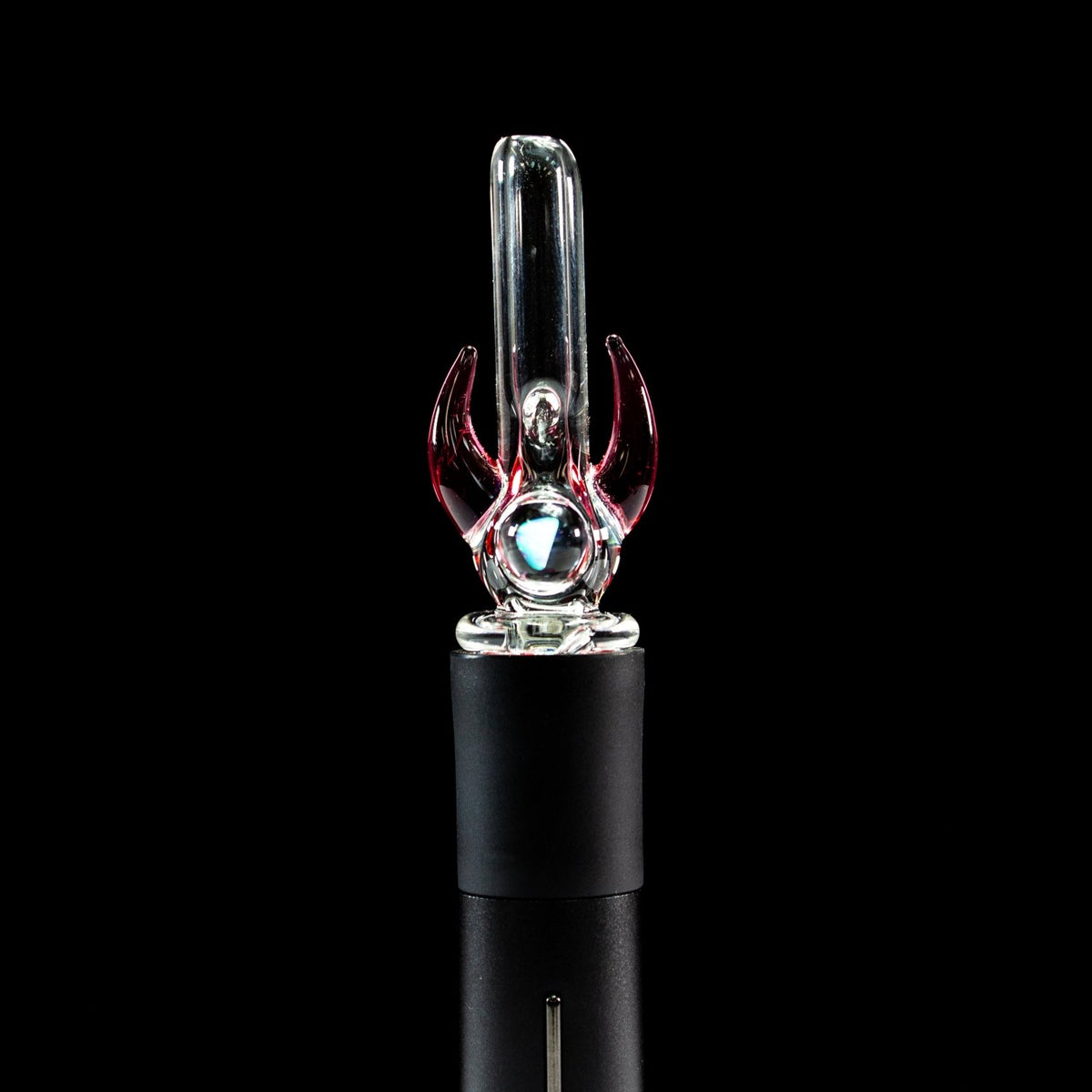 Magizle Magizle - Clear with Color Horns Opal Pivot Tip Heady Pivot Accessories | Planet Caravan