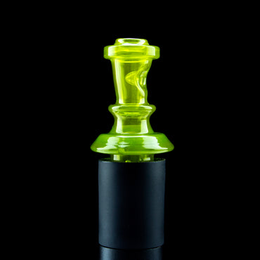 Twisted Boro Glass Experimental Opal Green Pivot Tip #TWB10 - Planet Caravan