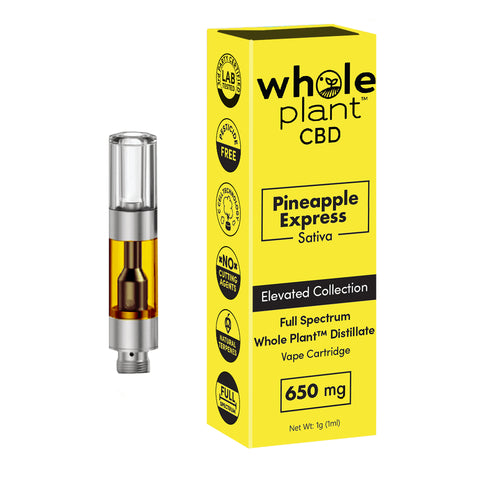 Whole Plant CBD CBD Cartridge 650mg - Planet Caravan