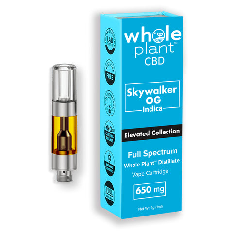 Whole Plant CBD CBD Cartridge 650mg - Planet Caravan