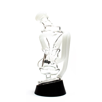 Dop Glass | Floating Cycler Peak Recycler Attachment - White