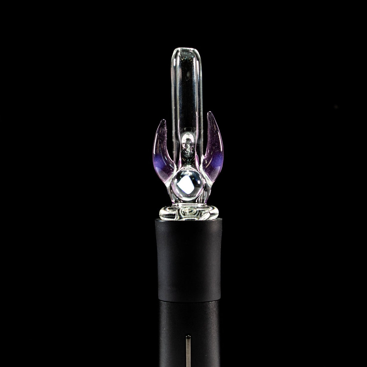 Magizle Magizle - Clear with Color Horns Opal Pivot Tip Heady Pivot Accessories | Planet Caravan