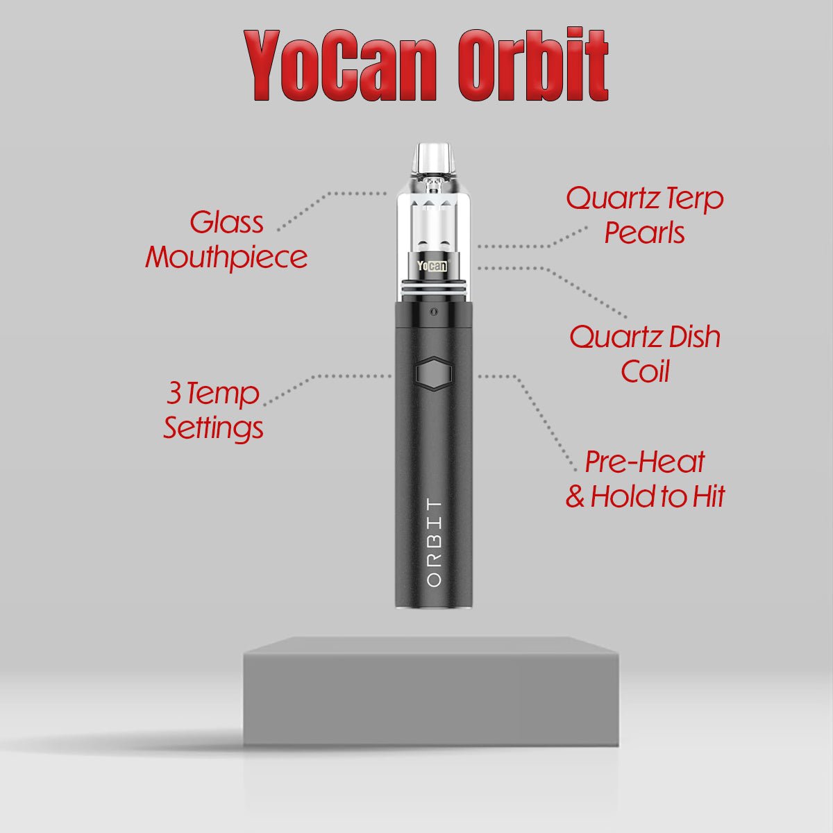 Yocan Yocan Orbit Concentrate Device Vaporizer Devices | Planet Caravan