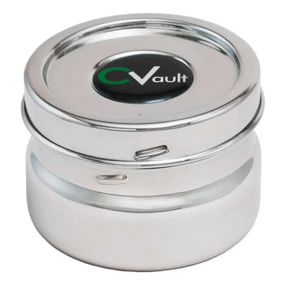 Cvault - Stainless Steel Storage Container - Small Twist