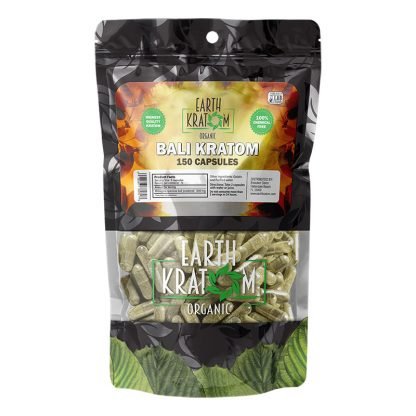 Earth Kratom Kratom Capsules 150ct Kratom | Planet Caravan