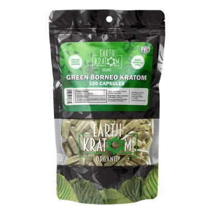Earth Kratom Kratom Capsules 150ct Kratom | Planet Caravan