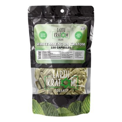 Earth Kratom Kratom Capsules 150ct Kratom | Planet Caravan