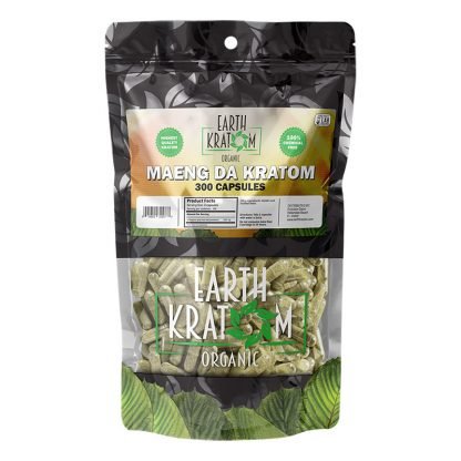 Earth Kratom Kratom Capsules 300ct Kratom | Planet Caravan