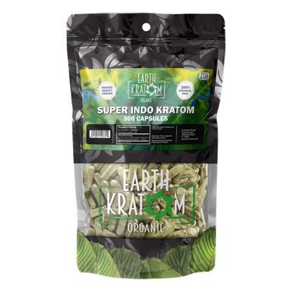 Earth Kratom Kratom Capsules 300ct Kratom | Planet Caravan