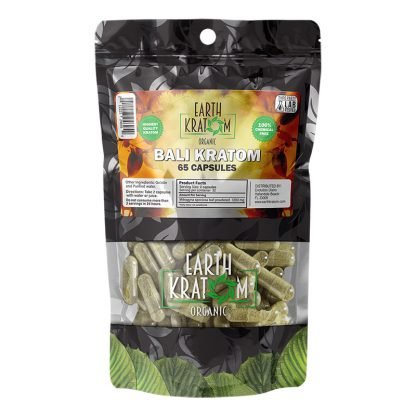 Earth Kratom Kratom Capsules 65ct Kratom | Planet Caravan