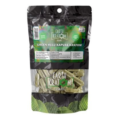 Earth Kratom Kratom Capsules 65ct Kratom | Planet Caravan