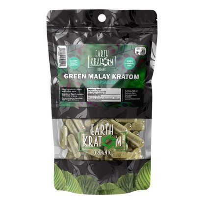Earth Kratom Kratom Capsules 65ct Kratom | Planet Caravan