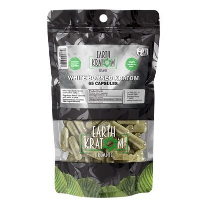 Earth Kratom Kratom Capsules 65ct Kratom | Planet Caravan