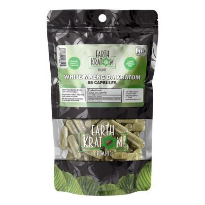 Earth Kratom Kratom Capsules 65ct Kratom | Planet Caravan