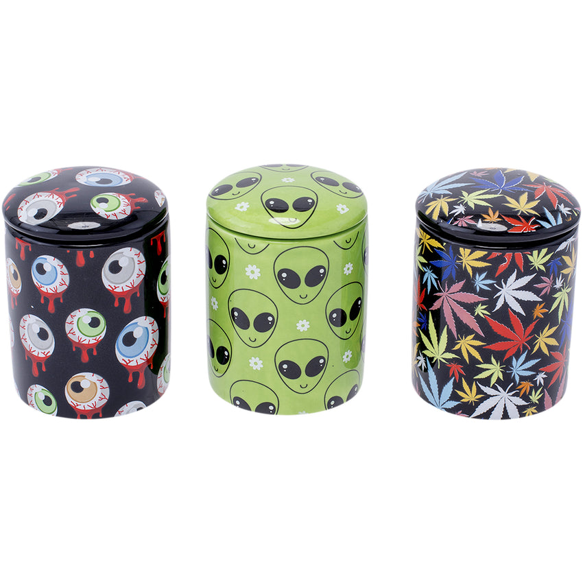 Fujima Ceramic Stash Jar 2.75"