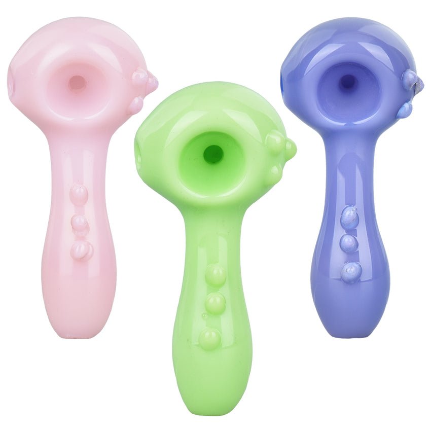 Pulsar Lil Cutie Knobby Glass Spoon Pipe 3.25" PP4894 Hand Pipes | Planet Caravan
