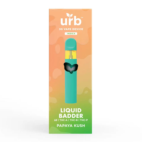 Urb Liquid Badder Disposable Vape 3g - Planet Caravan