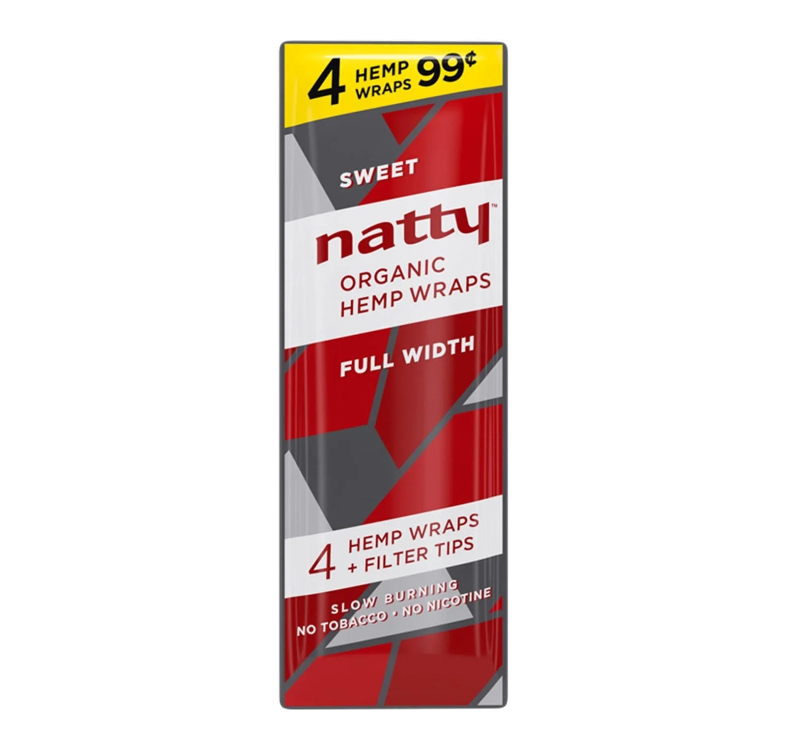 Natty Tobacco Free Wraps - 4pk - Planet Caravan