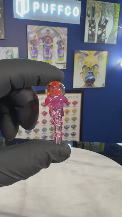 Pink with Fumed Mib 3DXL Joystick Cap