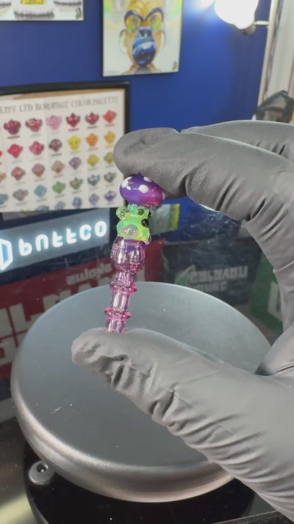 Purple 3DXL Mushroom Joystick Cap