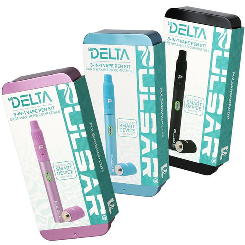 Pulsar Pulsar Delta 3-in-1 Smart Battery Vaporizer Accessories | Planet Caravan