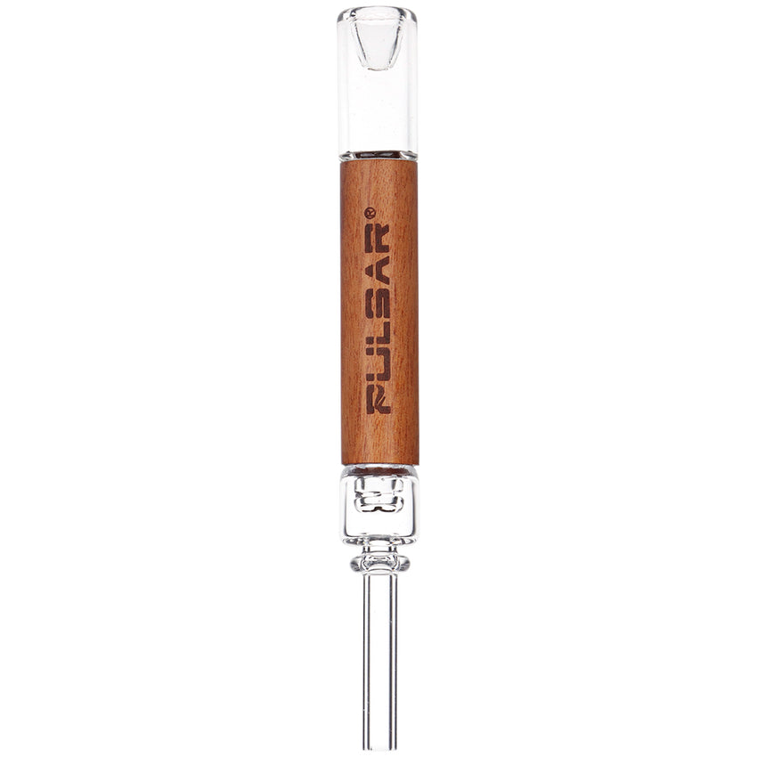 Pulsar Quartz & Rosewood Deco Dab Straw Integrated Tip