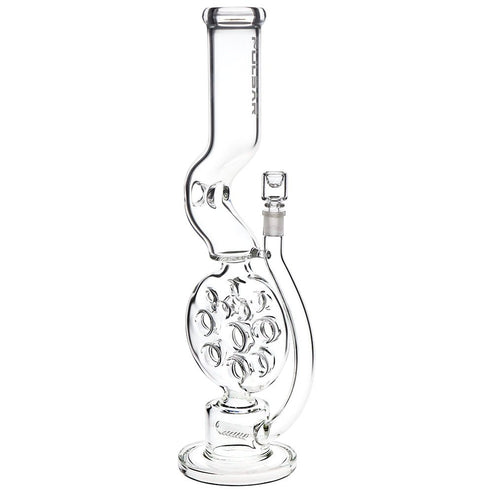Pulsar Pulsar Glass - 18" Swiss Perc Kink Neck Bong 14mm WP1000 Bongs | Planet Caravan