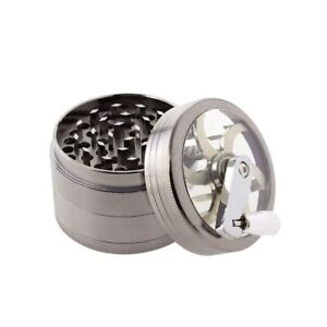 Chromium Crusher 2.5" Chromium Crusher Grinder with Crank Handle - Planet Caravan