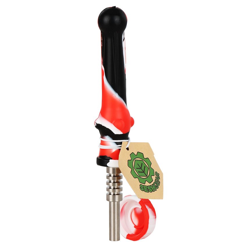 Pulsar SeshGear Silicone Nectar Collectors 14mm TI Tip Nectar Collector | Planet Caravan