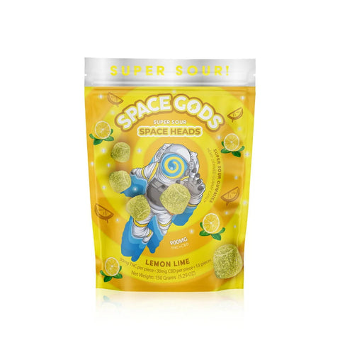 Space Gods Delta 9 Super Sour Gummies 900mg - Planet Caravan