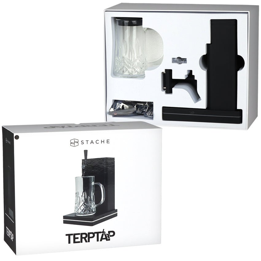 Stache Products Terp Tap Vaporizer - Black & Gold Vaporizer Devices | Planet Caravan