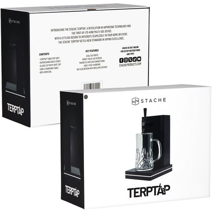 Stache Products Stache - Vaporizer - Terp Tap - Black & Gold - Planet Caravan