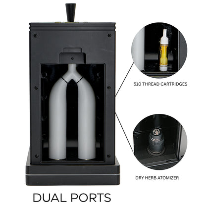 Stache Products Stache - Vaporizer - Terp Tap - Black & Gold - Planet Caravan