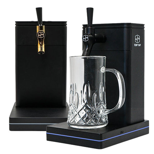 Stache Products Terp Tap Vaporizer - Black & Gold Vaporizer Devices | Planet Caravan