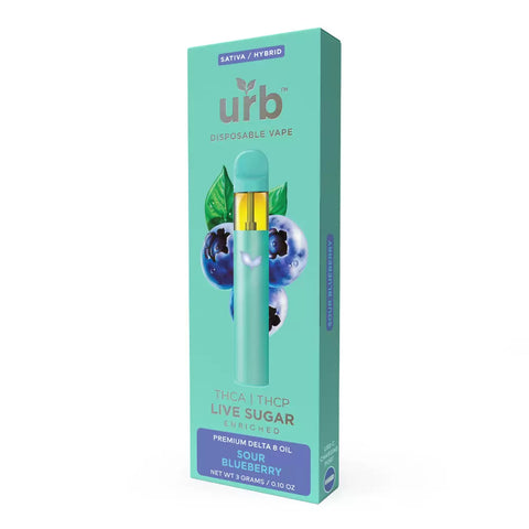 Urb THCA Live Sugar Disposable Vape 3g - Planet Caravan