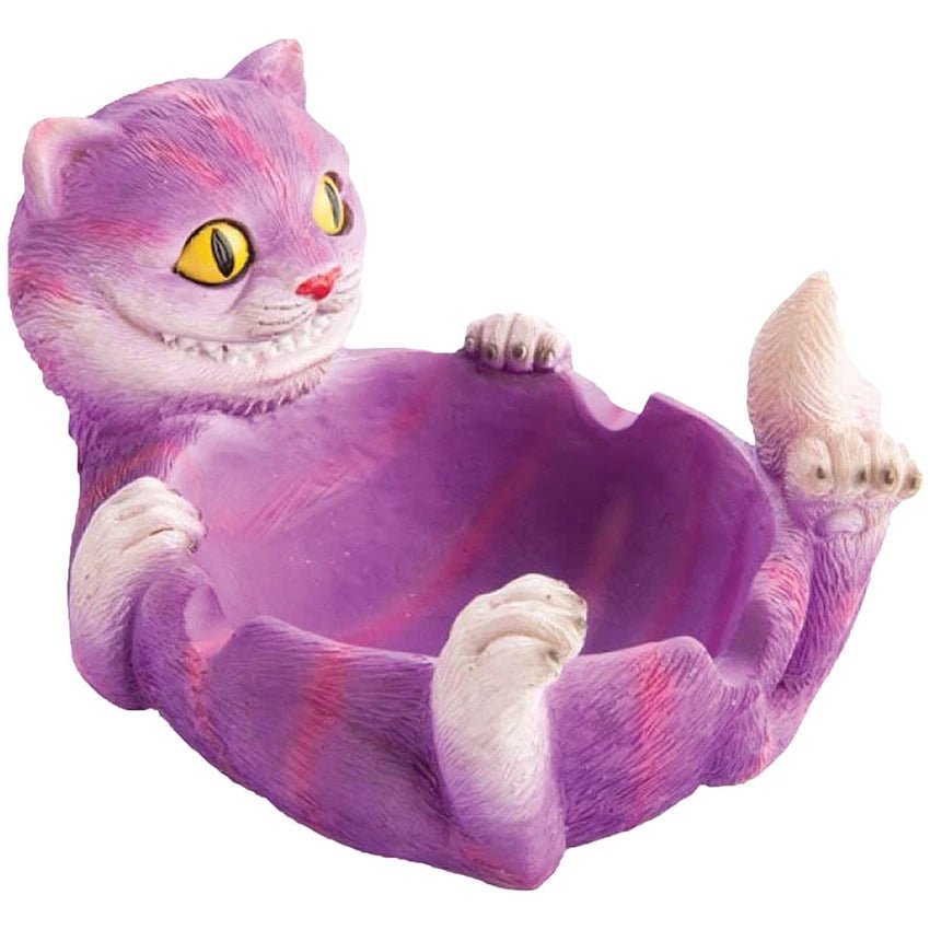Pulsar Trippy Cat Polyresin Ashtray Ashtrays | Planet Caravan