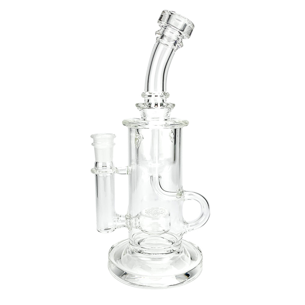 Clear Klein Incycler Rig - Planet Caravan Smoke Shop