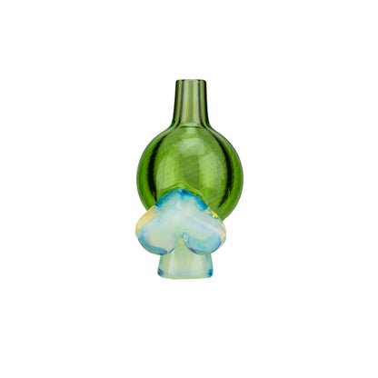 Heart Bubble Cap #B3 - Planet Caravan Smoke Shop