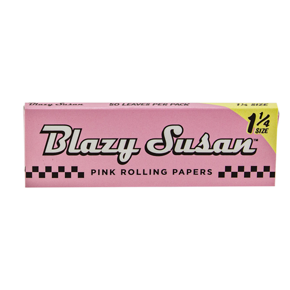 Blazy Susan - 1.25 Pink Rolling Papers | Planet Caravan Smoke Shop