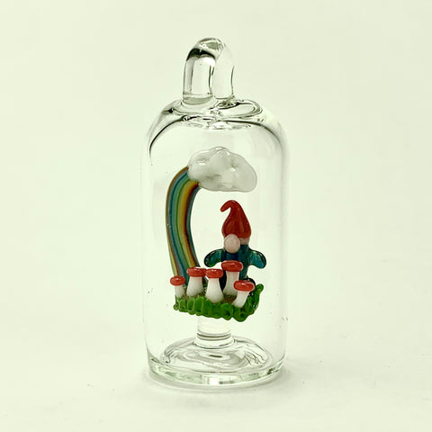 Tiny Gnome World Pendy #GLK02 - Planet Caravan Smoke Shop