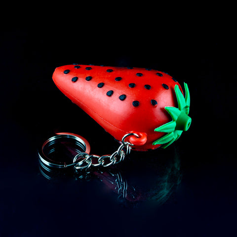 PX Silicone Strawberry Keychain Bowl - Planet Caravan