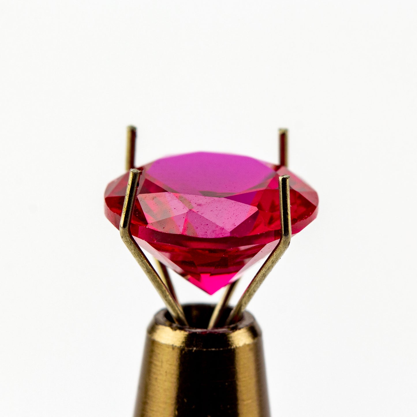 Ruby Pearl Co Diamond Cut 10mm Ruby Pearl #RPB15 - Planet Caravan