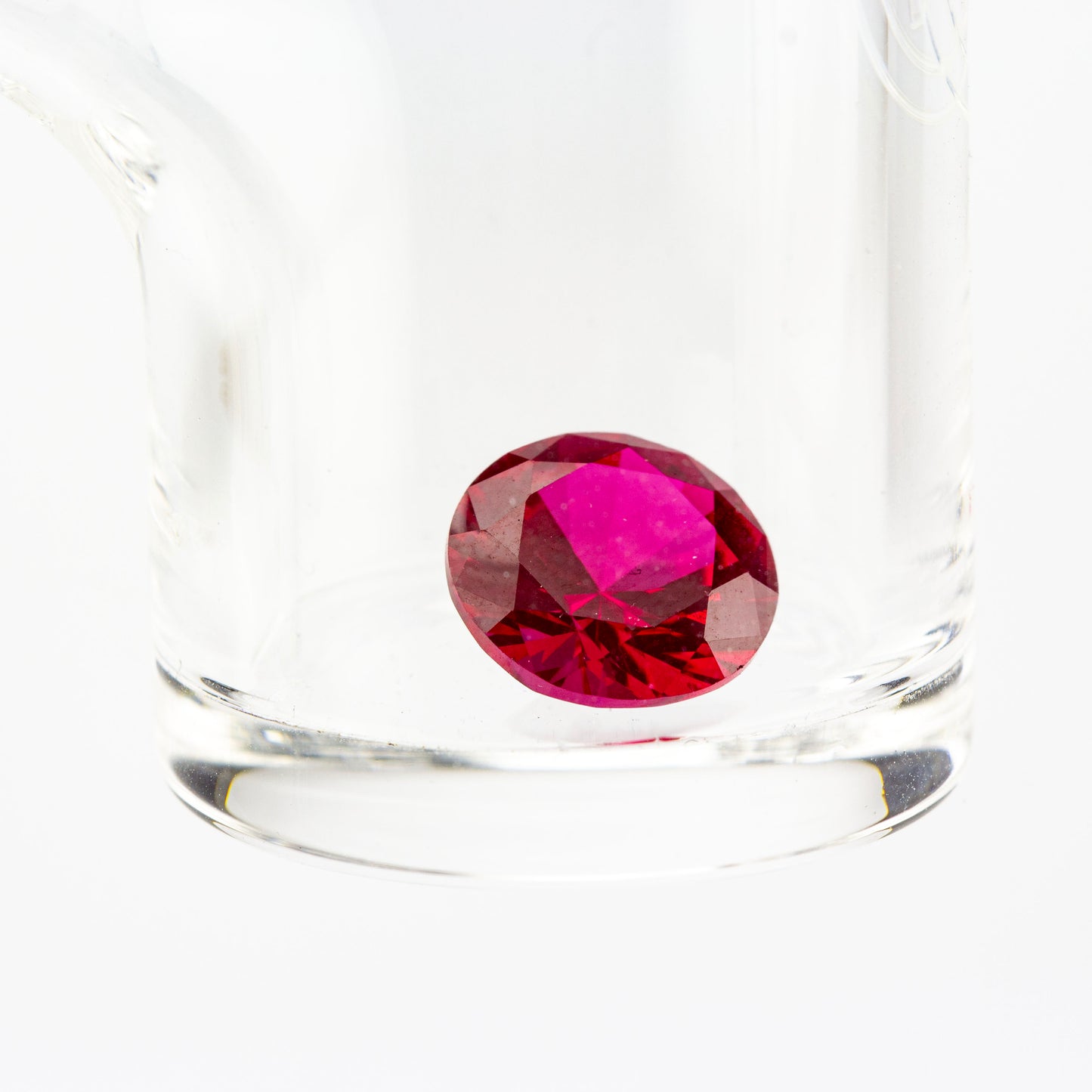 Ruby Pearl Co Diamond Cut 10mm Ruby Pearl #RPB15 - Planet Caravan