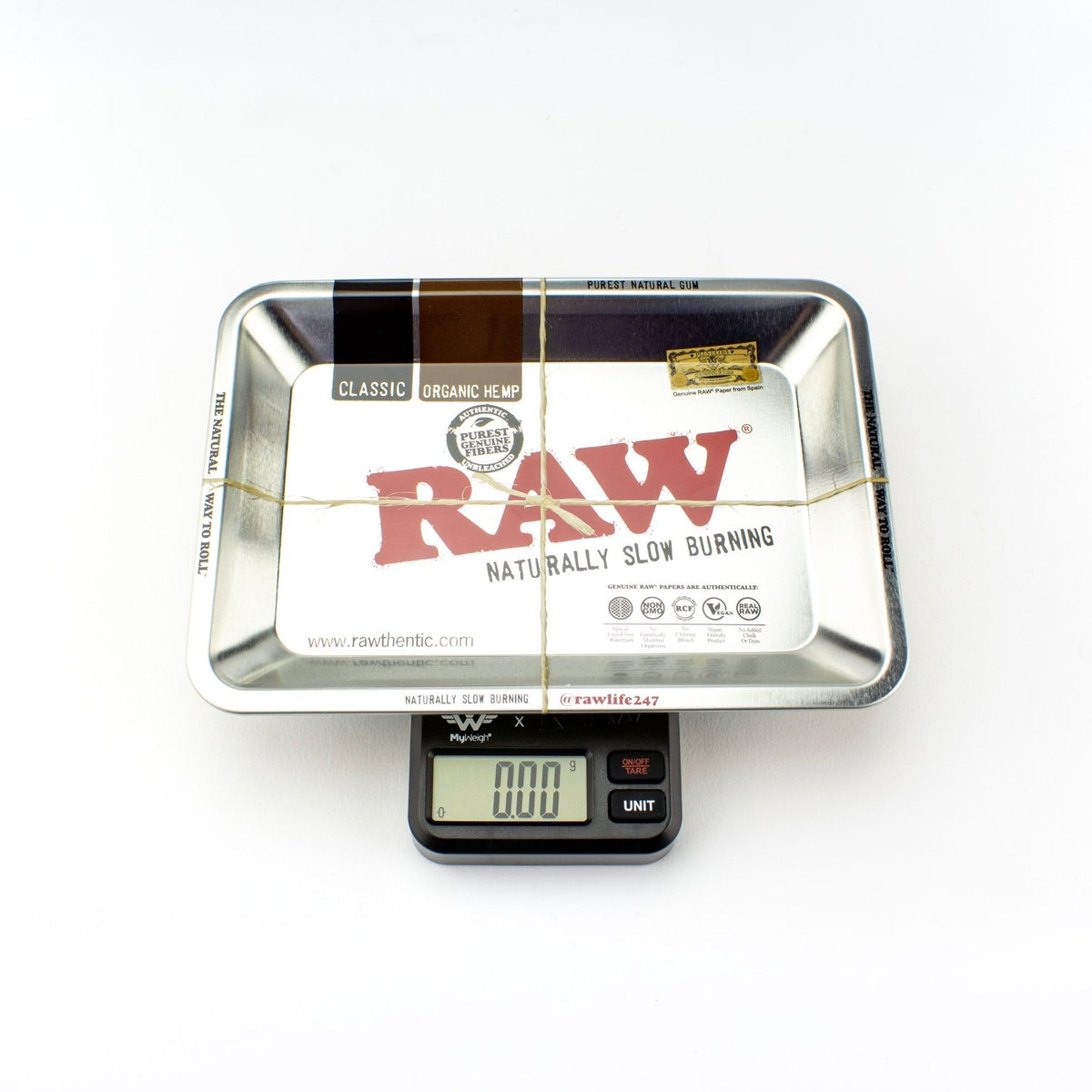 RAW RAW Rolling Tray Scale Rolling Trays | Planet Caravan