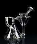 Rowdy Glass Clear Bell Recycler #ROW01 - Planet Caravan