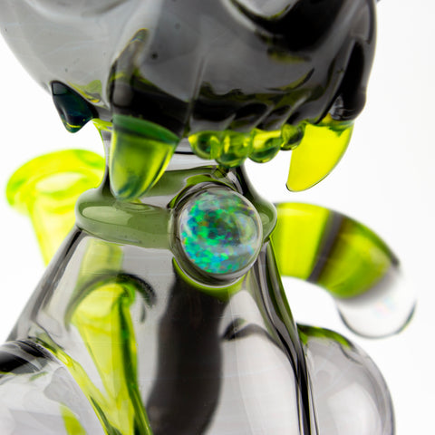 Porter Glass Awoken Cat - Neutronium & Ectoplasm #POR11 - Planet Caravan